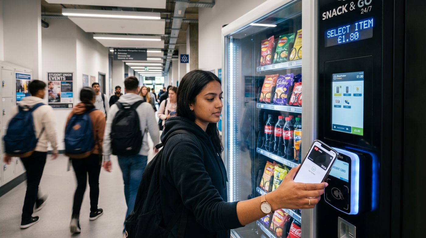 card reader for vending machine uk
