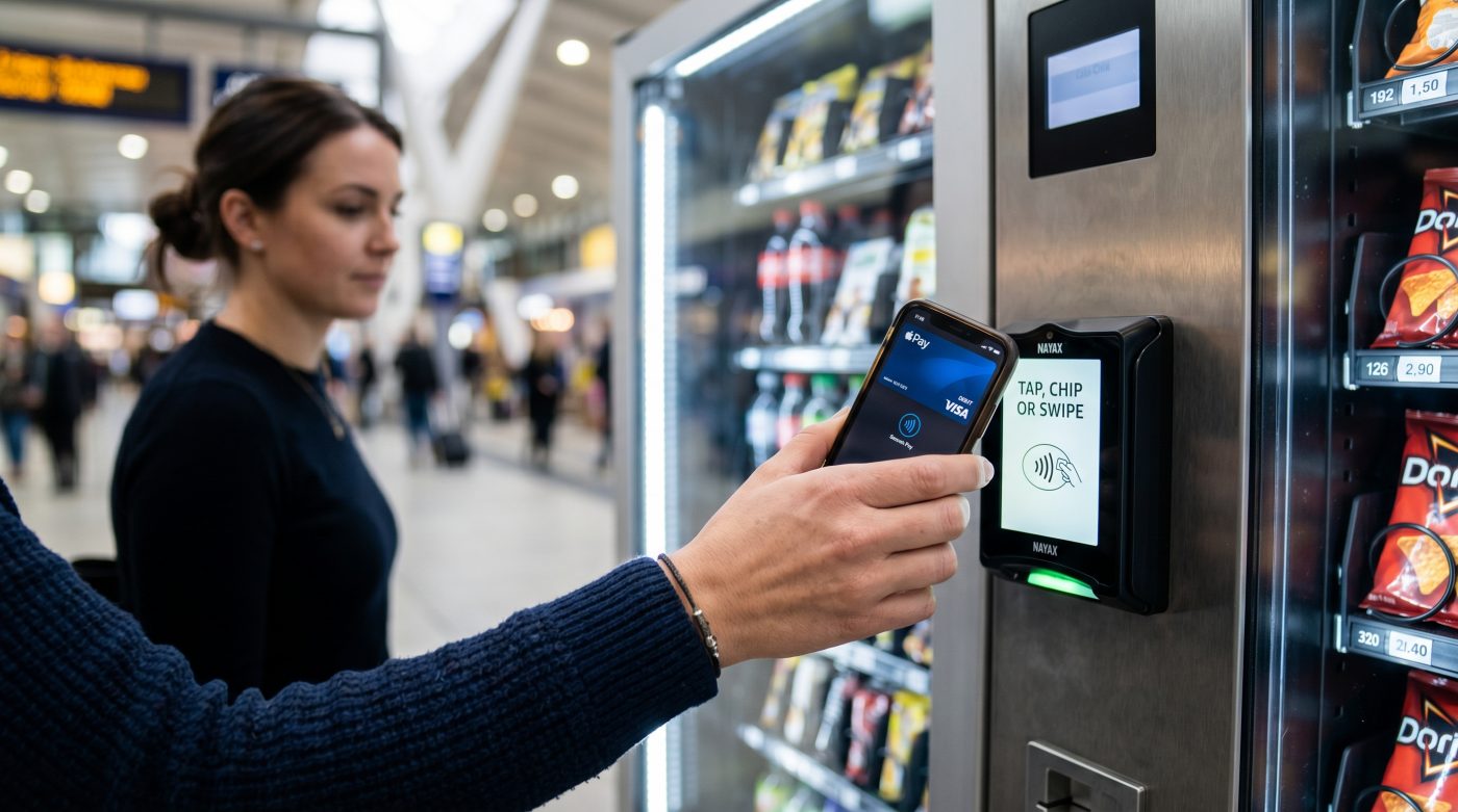 card reader for vending machine