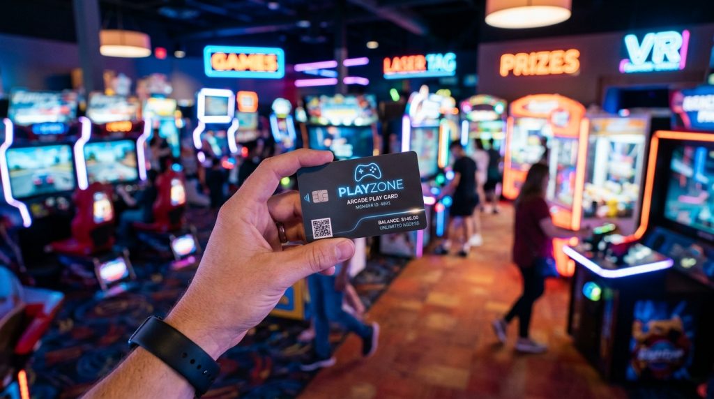 card reader for arcade