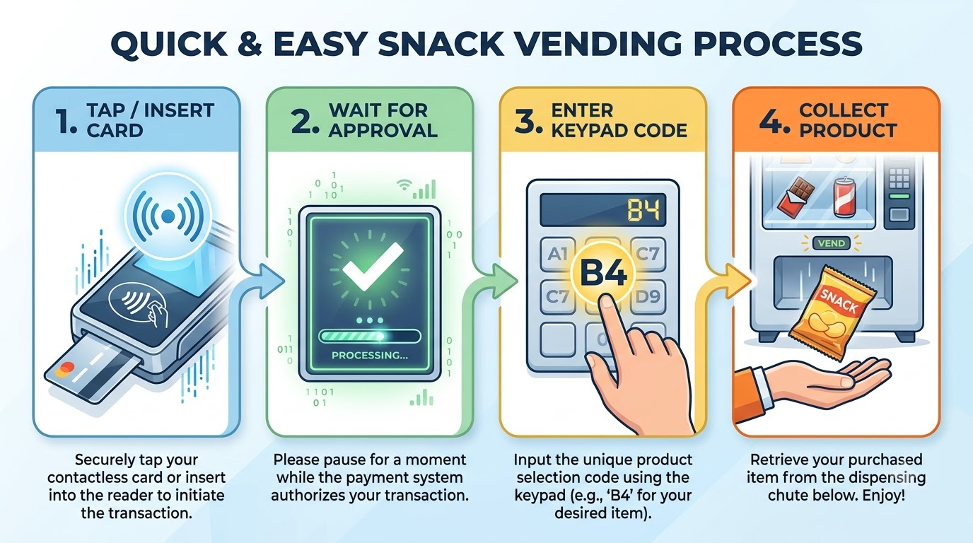 Vending Machine with a Card