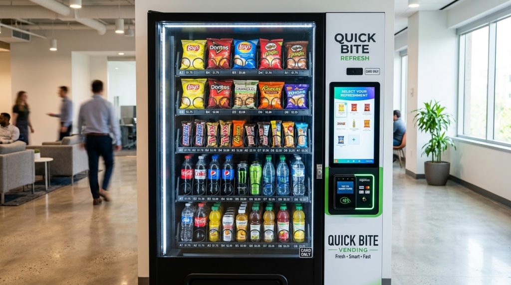 card reader for vending machine
