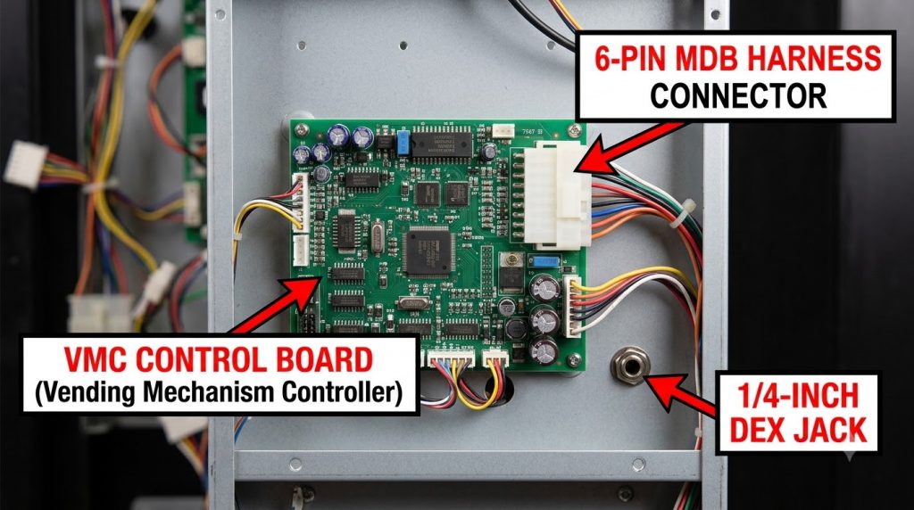 card reader for vending machine