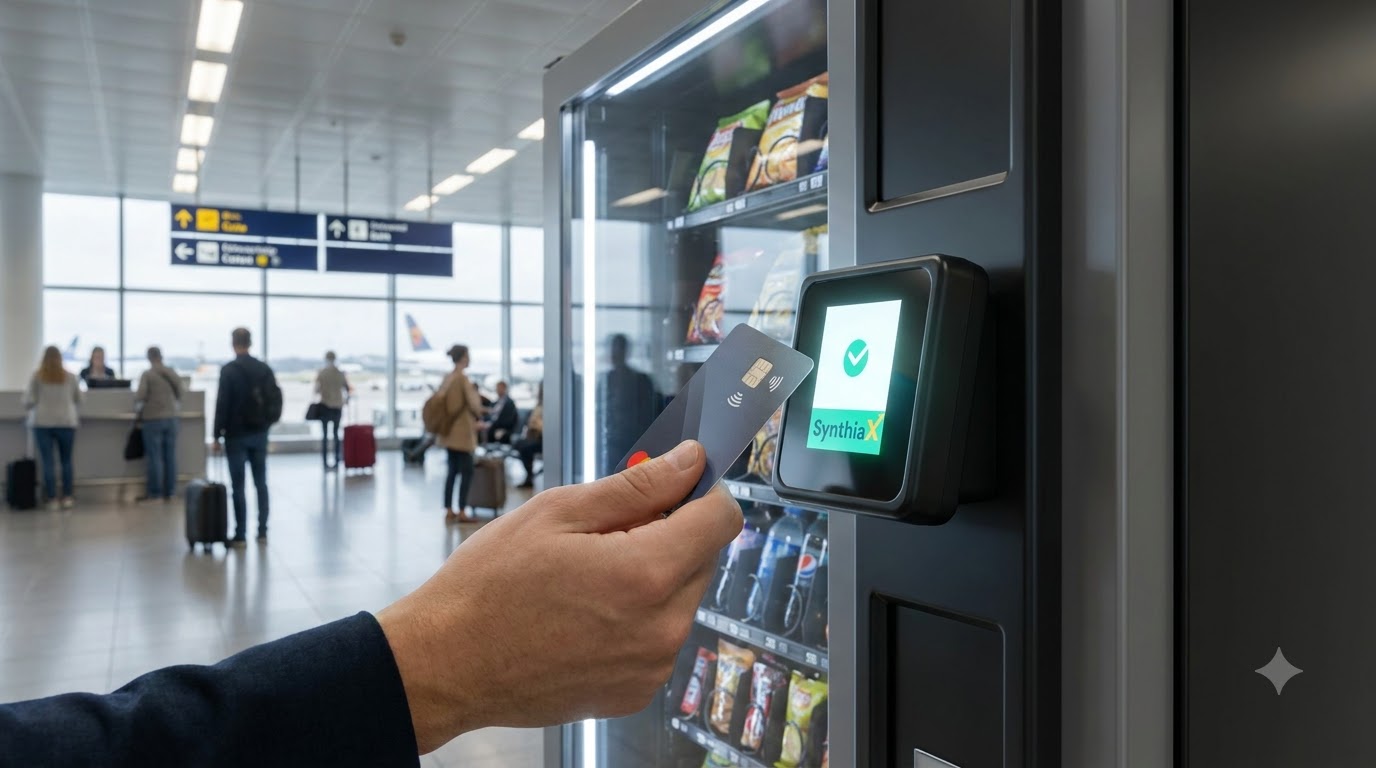 Credit Card on a Vending Machine